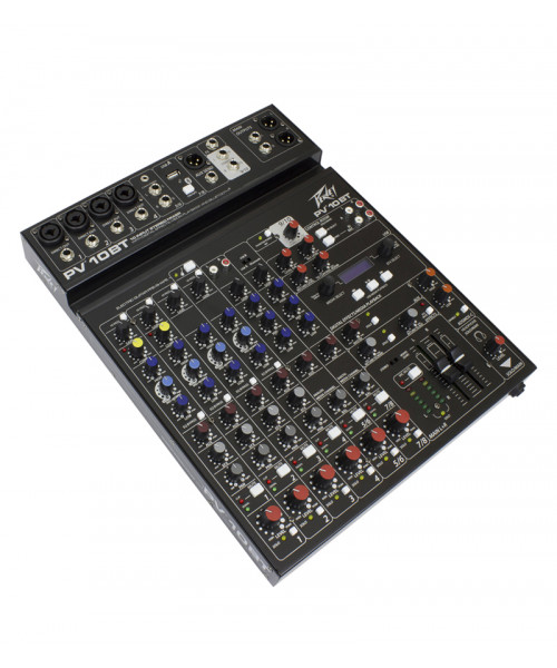 CONSOLA 10 CANALES, 4 XLR...