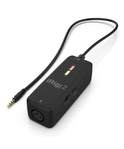 INTERFACE DE MICROFONO PARA IPHONE, IPOD TOUCH, IPAD, ANDROID, MAC
