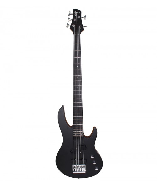 BAJO ELECTRICO 5to ONYX CON FORRO (NEGRO MATE)
