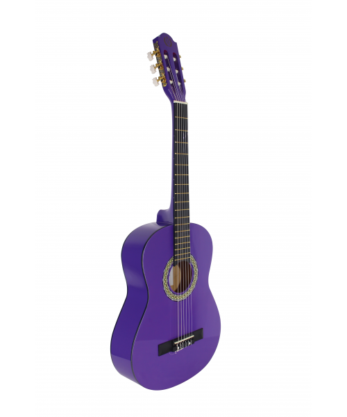 GUITARRA CLASICA 3/4 CON FORRO (MORADO)
