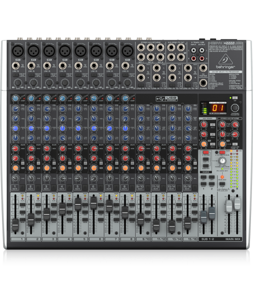 CONSOLA 16 CANALES CON USB,...