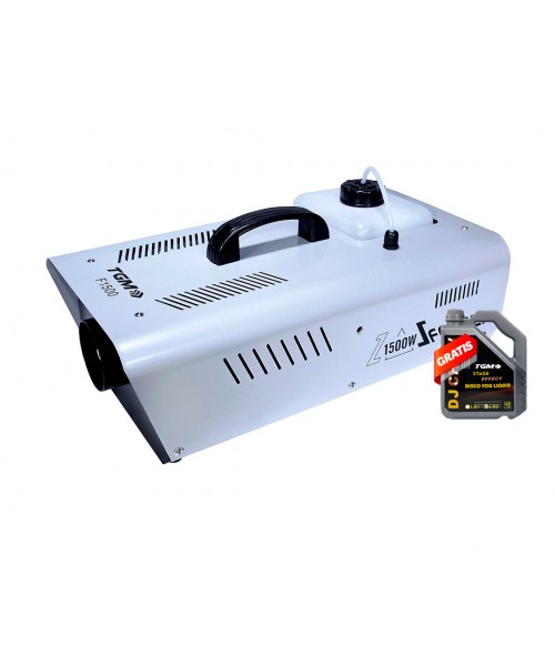 MAQUINA DE HUMO F1500 + LIQUIDO DE HUMO GRATIS
