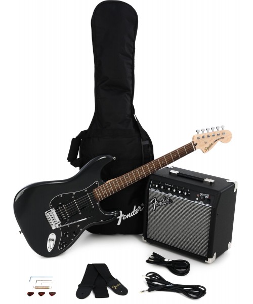 COMBO DE GUITARRA ELECTRICA SQUIER (NEGRO)
