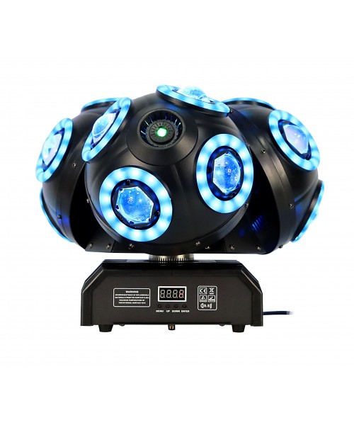 LUZ MOVIL 3 CABEZAS CON LASER