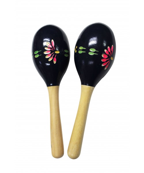 MARACAS 8" EL PAR (COLOR AZUL)
