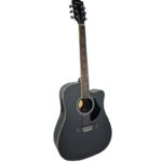 GUITARRA ACUSTICA 41'' CUTAWAY ONYX CON FORRO (NEGRA)