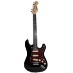 GUITARRA ELECTRICA ONYX CON FORRO (NEGRA)