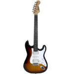 GUITARRA ELECTRICA ONYX CON FORRO (SUNBURST)
