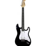 GUITARRA ELECTRICA ONYX CON FORRO (NEGRA)