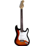 GUITARRA ELECTRICA ONYX CON FORRO (SUNBURST)