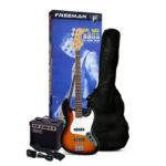 COMBO DE BAJO ELECTRICO 4to CON AMPLIFICADOR Y ACCESORIOS (SUNBURST)