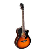 GUITARRA ACUSTICA 41'' CUTAWAY ONYX CON FORRO (SUNBURST) - Imagen 2