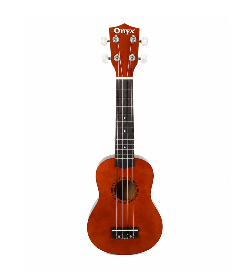 A-KU-BW-BN UKULELE SOPRANO ONYX CON FORRO (MARRON) - Imagen 1