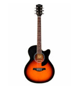 GUITARRA ACUSTICA 41'' CUTAWAY ONYX CON FORRO (SUNBURST)