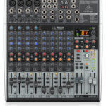 CONSOLA 12 CANALES CON USB, 4 XLR