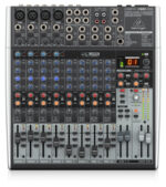 CONSOLA 12 CANALES CON USB, 4 XLR