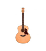 GUITARRA ELECTRO ACUSTICA CON FORRO Y STAND (NATURAL) - Imagen 4