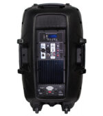 COLUMNA AMPLIFICADA 15" CON USB, SD, FM, BT + MIC. + STAND - Imagen 3