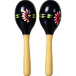 MARACAS 8" EL PAR (COLOR AZUL)