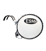 BOMBO 22" X 12" CON PECHERA (BLANCO)