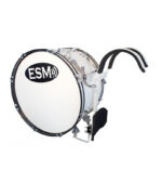 BOMBO 22" X 12" CON PECHERA (BLANCO) - Imagen 3