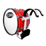BOMBO 24" X 12" CON PECHERA (ROJO)