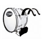 BOMBO 24" X 12" CON PECHERA (BLANCO)
