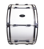 BOMBO 26" X 12" CON PECHERA (BLANCO) - Imagen 2