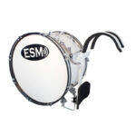 BOMBO 26" X 12" CON PECHERA (BLANCO)