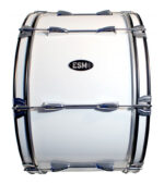 BOMBO 26" X 12" CON PECHERA (BLANCO) - Imagen 3