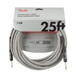 CABLE PARA INSTRUMENTO 1/4 A 1/4 25FT (NEGRO)
