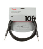 CABLE PARA INSTRUMENTO 1/4 A 1/4 10FT (NEGRO)
