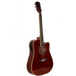GUITARRA ELECTRO ACUSTICA 41'' CUTAWAY CON FORRO