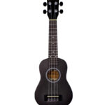 UKULELE SOPRANO CON FORRO (NEGRO)