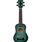 UKULELE SOPRANO CON FORRO (VERDE)