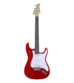 GUITARRA ELECTRICA CON FORRO (ROJA)