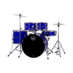 BATERIA ACUSTICA COMET CON CYMBAL Y SILLA (AZUL)
