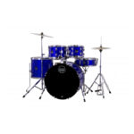 BATERIA ACUSTICA COMET CON CYMBAL Y SILLA (AZUL)