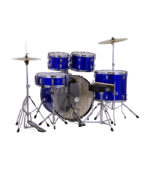 BATERIA ACUSTICA COMET CON CYMBAL Y SILLA (AZUL) - Imagen 3