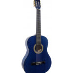 GUITARRA CLASICA 39" CON FORRO (AZUL)