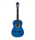 GUITARRA CLASICA 39" CON FORRO (AZUL)