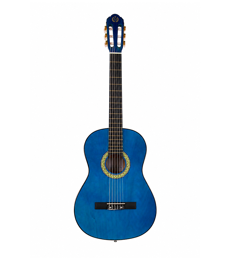 MARB-CG851-BL GUITARRA CLASICA 39" CON FORRO (AZUL) - Imagen 1