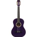 GUITARRA CLASICA 38" COLOR MORADO CON FORRO