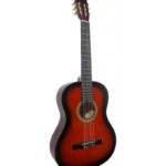 GUITARRA CLASICA 39" CON FORRO (SUNBURST)