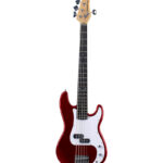 BAJO ELECTRICO 5to CON FORRO (ROJO)