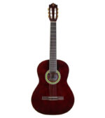 GUITARRA CLASICA 4/4 CON FORRO (ROJO VINO)
