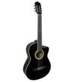 GUITARRA ELECTRO ACUSTICA 39'' CON FORRO (NEGRA) - Imagen 2
