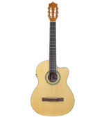 GUITARRA ELECTROACÚSTICA 39" CON FORRO (NATURAL)