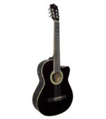GUITARRA ELECTRO ACUSTICA 39'' CON FORRO (ROJO VINO) - Imagen 2