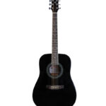 GUITARRA ACUSTICA 41'' CON FORRO (NEGRO)